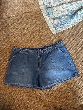 SO Women's Denim Shorts - Medium Blue